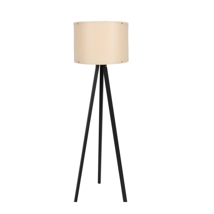 Opviq Lámpara de pie Escandinava Crema y Negro Opviq Lámpara de pie Escandinava Crema y Negro